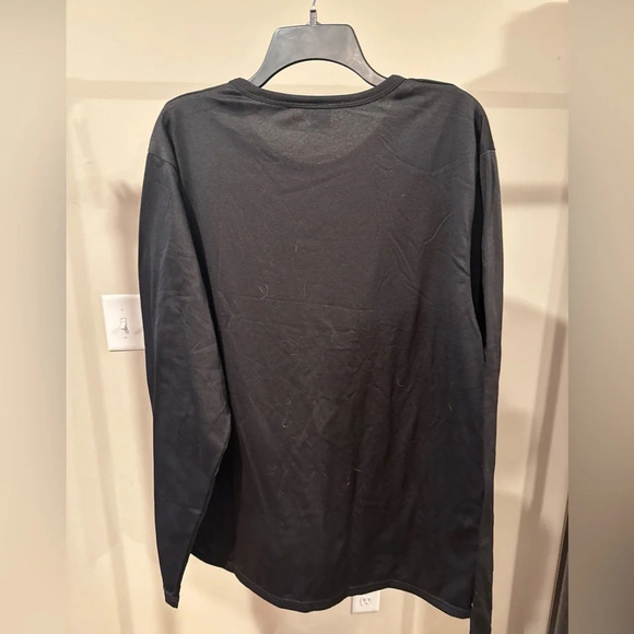 Men Heavy Weight Plain Thermal Long Sleeve Waffle Shirts Solid Colors Size XXL - Picture 4 of 4